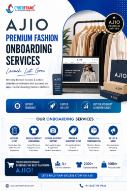 Ajio Seller Onboarding Services | Start Selling Online with eCyberframe