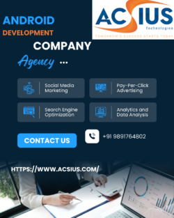 Android Development Company – Custom Mobile App Development Solutions