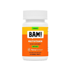 NovaFerrum BAM Chewable Multivitamin for Kids & Adult