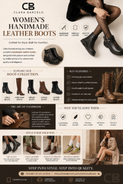 Buy Women’s Handmade Leather Boots Online – Clara Barcelo Styles