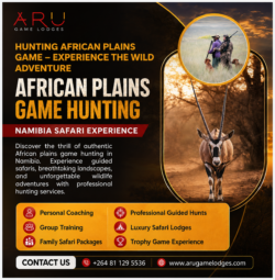 Ultimate Hunting African Plains Game Safari in Namibia