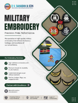 Premium Military Embroidery Manufacturers for Custom Badges & Insignia