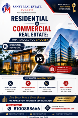 Residential vs Commercial Real Estate: What Should You Choose?