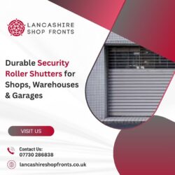 Durable Security Roller Shutters for Shops, Warehouses & Garages
