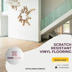 Easy Maintenance Scratch Resistant Vinyl Flooring for Daily Living