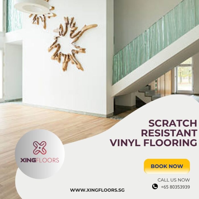 Easy Maintenance Scratch Resistant Vinyl Flooring for Daily Living