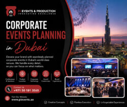 Looking for professional Corporate Events Planning in Dubai?