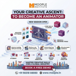 Animation Course at Moople Institute | Learn 2D & 3D