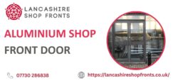 High Quality Aluminium Shop Front For Secure Commercial Properties