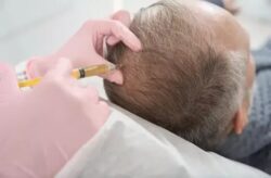 How does GFC treatment promote stronger hair roots