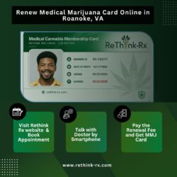 How to Renew Medical Marijuana Card Online in Roanoke, VA?