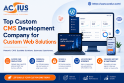 Custom CMS Website Design India – Flexible Web Solutions