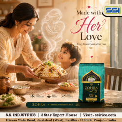 Made with Her Love | ZOHRA Premium Basmati Rice