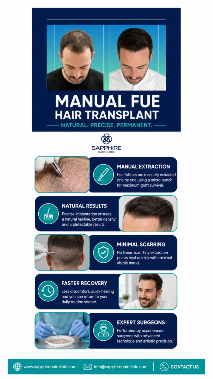 Why Choose Manual FUE Hair Transplant in Turkey?