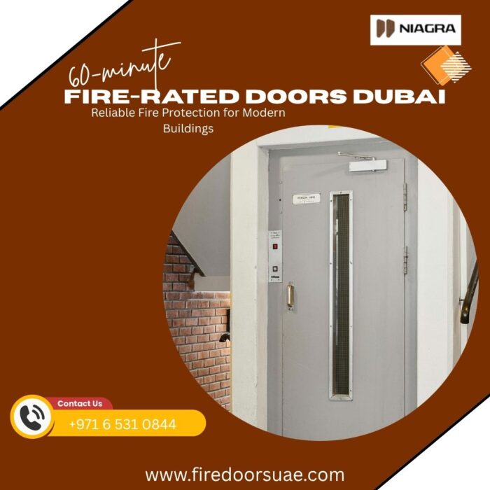 60-Minute Fire-rated Doors in UAE | Certified Fire Safety Solutions