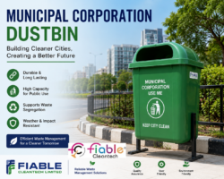 Municipal Corporation Dustbin for Smart Waste Management