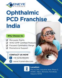 PCD pharma ophthalmic range