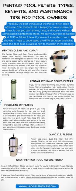 Pentair Pool Filters: Types, Benefits, and Maintenance Tips for Pool Owners