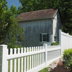 Residential Vinyl Fence Installation Cary NC