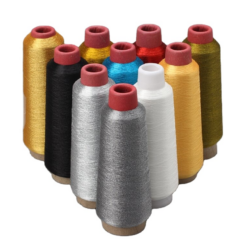 Multi-Color MS ST Type Embroidery Thread Metallic Yarn