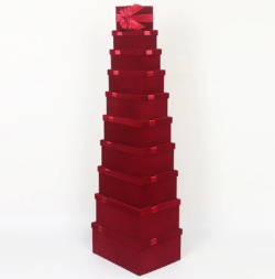 High-End Specialty Paper Gift Box with Yuppie Texture