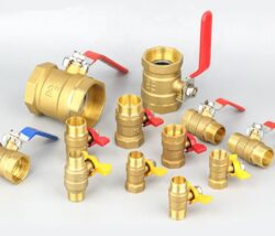 Manual/Hydraulic Power Customizable Brass Ball Valve