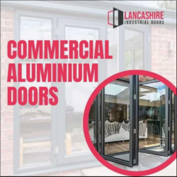 Commercial Aluminium Doors in Lancashire, UK
