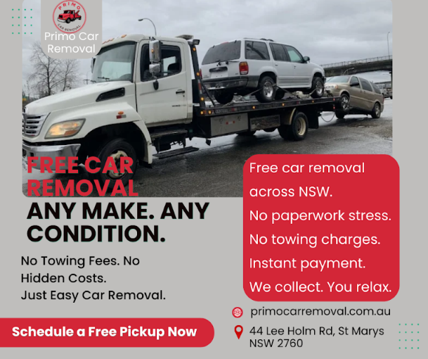 Primo Car Removal Sydney