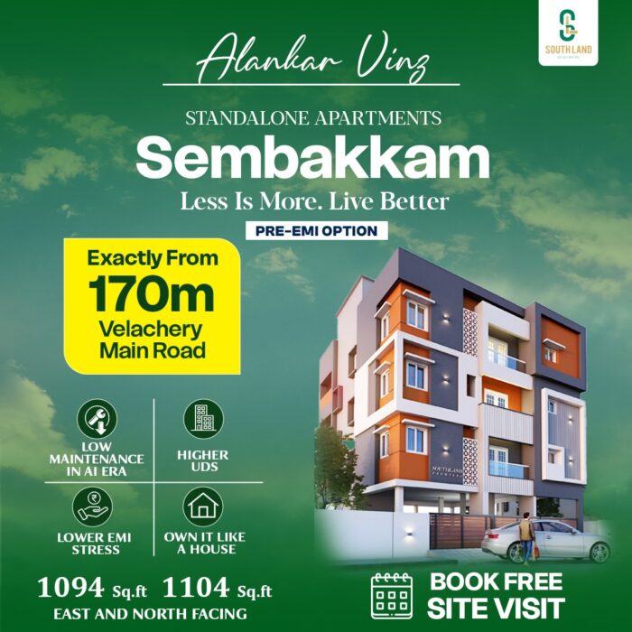 Flats For Sale In Sembakkam