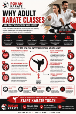 Why Adult Karate Classes Are Great for Health, Fitness & Self-Defense | Rokah Karate Los Angeles