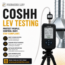 Why Regular COSHH LEV Testing Matters for Every Business