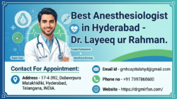 Best Anesthesiologist in Hyderabad