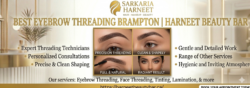 Best Eyebrow Threading Brampton | Harneet Beauty Bar