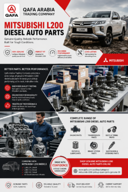 Mitsubishi L200 Diesel Spare Parts | Qafa Arabia Trading Company