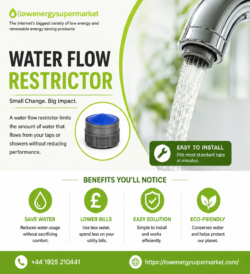 Water Flow Restrictor: Save Water & Lower Bills