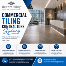 Top-Rated Commercial Tiling Contractors Sydney | Decore Tiling