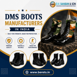 DMS Boots Manufacturers in India | Premium Military & Combat Boots Supplier
