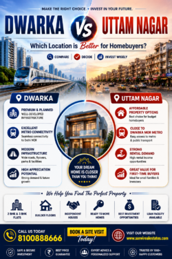 Dwarka vs Uttam Nagar: Which Location is Better for Homebuyers?