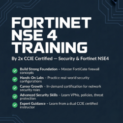 Fortinet NSE4 Certification and Training