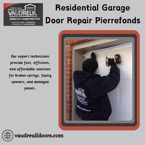 Residential Garage Door Repair Pierrefonds