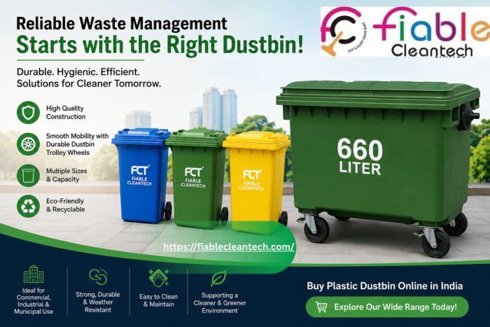 Buy Plastic Dustbin Online India for Efficient Waste Management