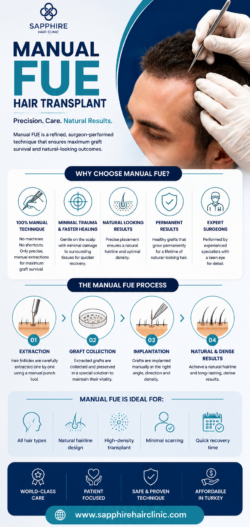 Manual FUE Hair Transplant Recovery: What to Expect After Your Procedure
