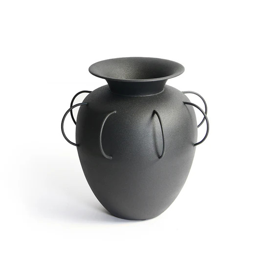 Solis Vessel Metal Vase