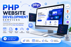 PHP Website Development Services for Dynamic Business Websites
