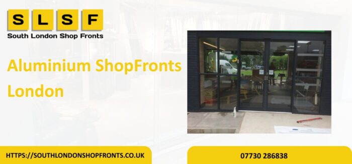 Premium Aluminium Shop Fronts For Modern Commercial Properties