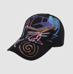 Graffiti Multi Neon Color Adjustable Baseball Hat