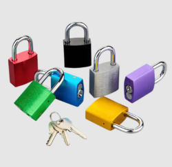 Universal Colorful Safety Aluminium Padlock
