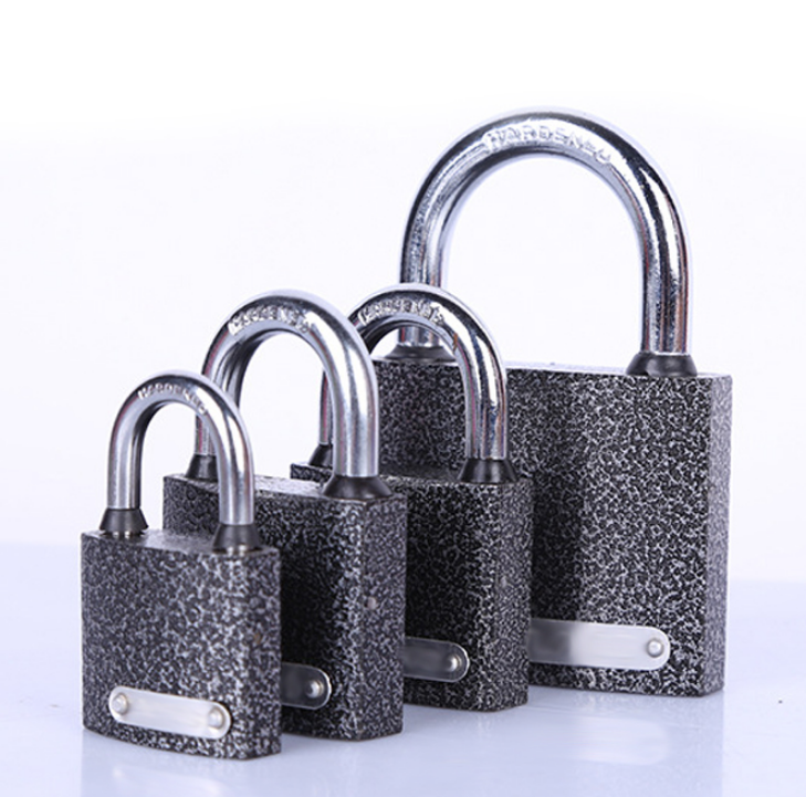 High Security Waterproof Plastic Painted Iron Padlock