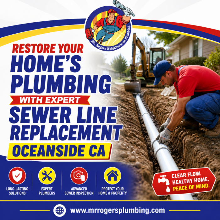 Restore Your Home’s Plumbing with Expert Sewer Line Replacement Oceanside CA