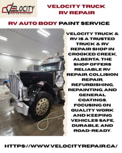 RV auto body paint service